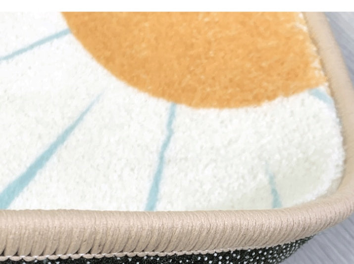 Cartoon Round Thickened Lovely Bedroom Rug - product image 5