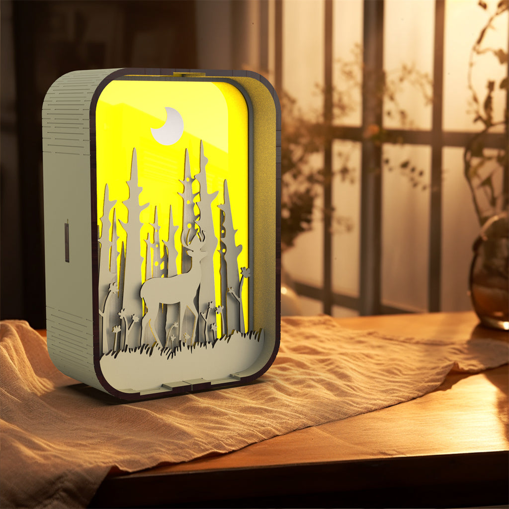 Wood-Carved Bedside Night Light - product image 6