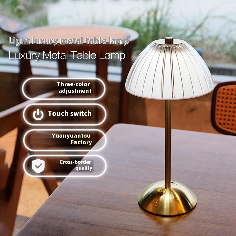 Vintage Metal Table Night Light