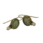 Inlaid Pearl Vintage Style Earrings - product image 5