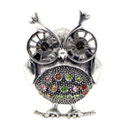 Diamond Cute Owl Vintage Brooch - product image 7