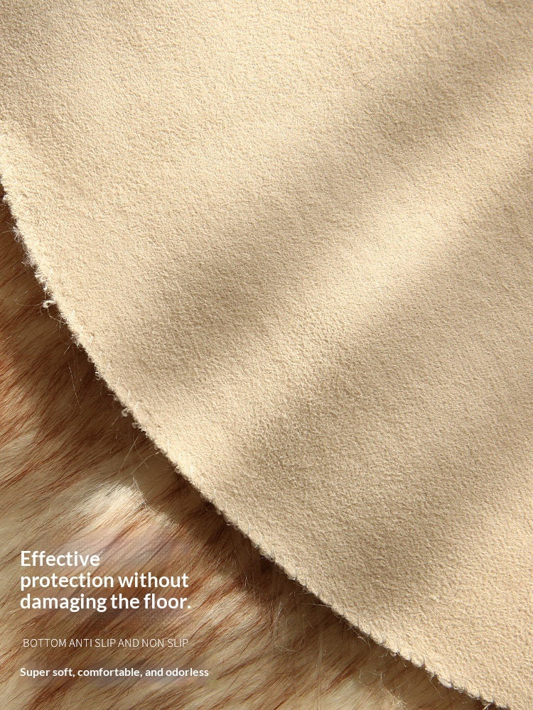 Bedroom Bedside Rug Living Room Long-pile Window Mat - product image 6