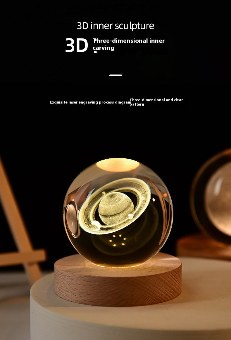 Crystal Ball Projection Night Light - product image 9