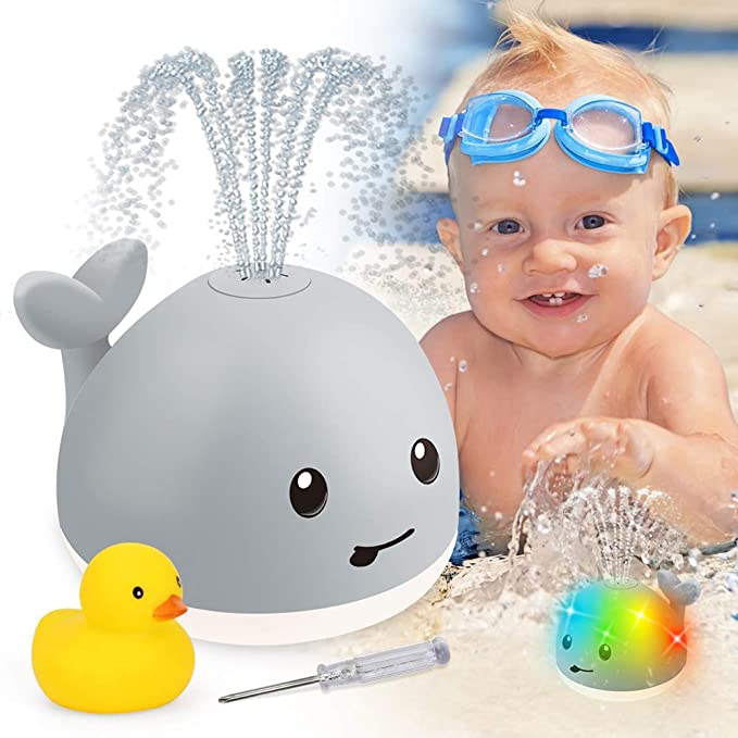 Light-Up Whale Spray Bath Toy - product image 2