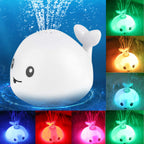 Light-Up Whale Spray Bath Toy