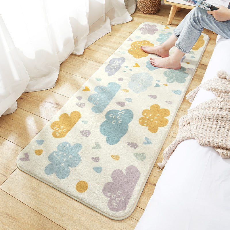 Bedroom Bedside Blanket Long Bed Cartoon Rug Bathtub Non-Slip Mat - product image 8