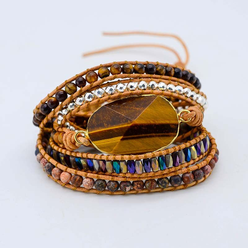 Boho Vintage Tiger Eye Bracelet - product image 2