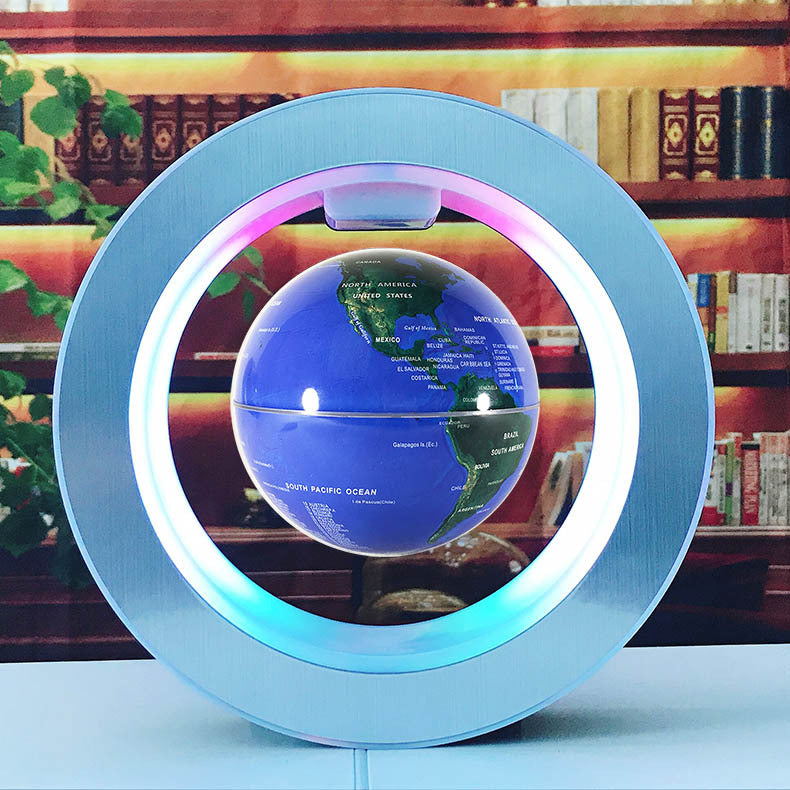 Magnetic Levitating LED World Globe - product image 7