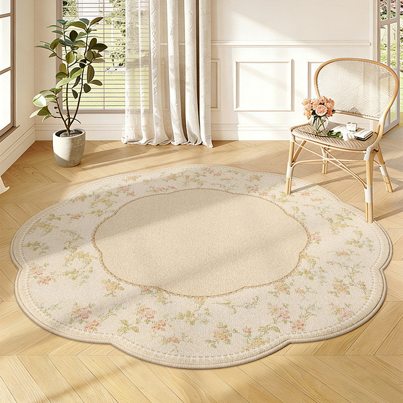 Creative Retro Printed Geometric French-Style Rug