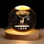 3D Planet Crystal Ball Night Light - product image 6
