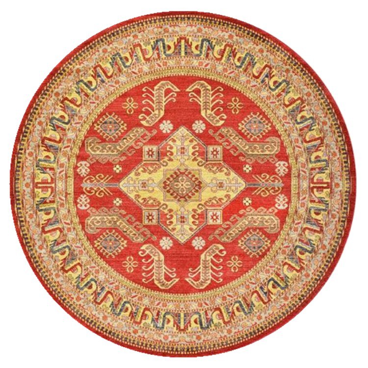 Circular washable rug yoga mat - product image 2