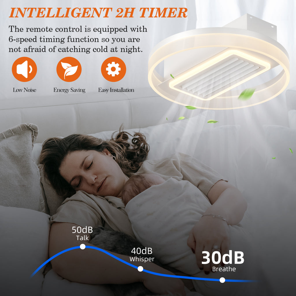 Bladeless Fan Lamp With Lights Dimmable LED - product image 8