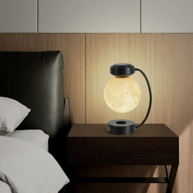 Magnetic Levitating 3D Moon Lamp