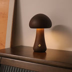Wooden Mushroom Touch LED Night Light - product image 9