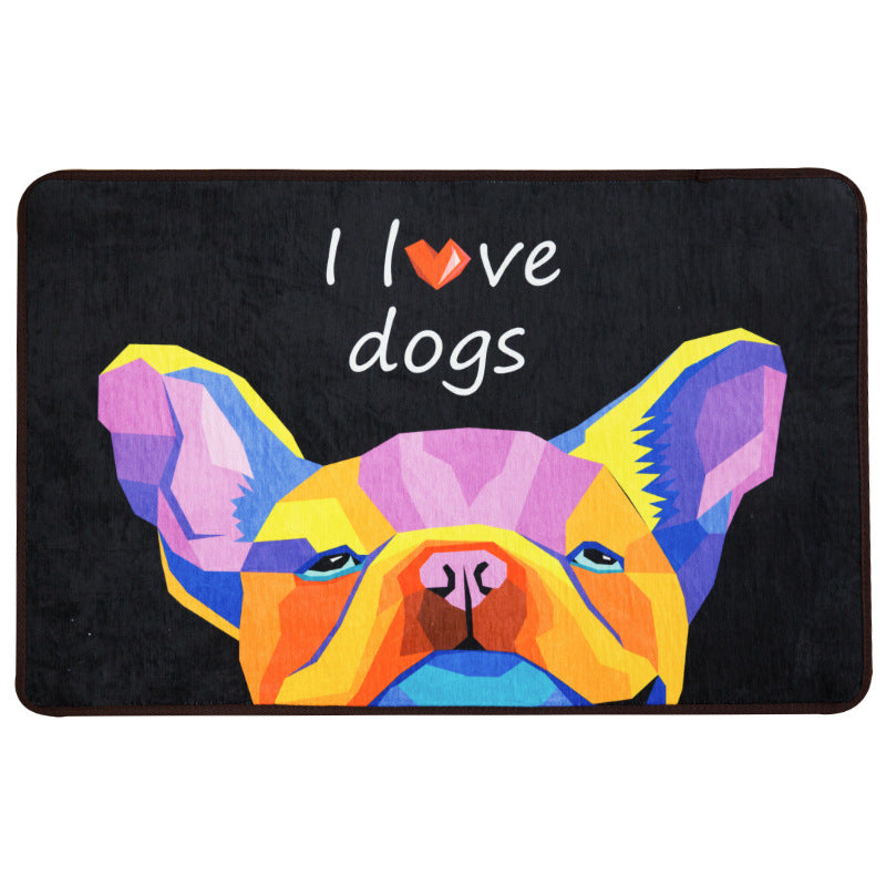 Cute Cat Entrance Doormat Living Room Rug
