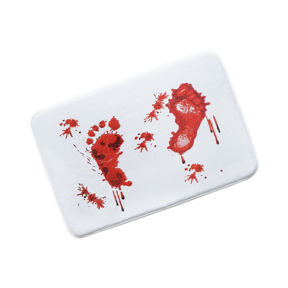 Halloween Bloodstain Print Bedroom Living Room Rug - product image 2