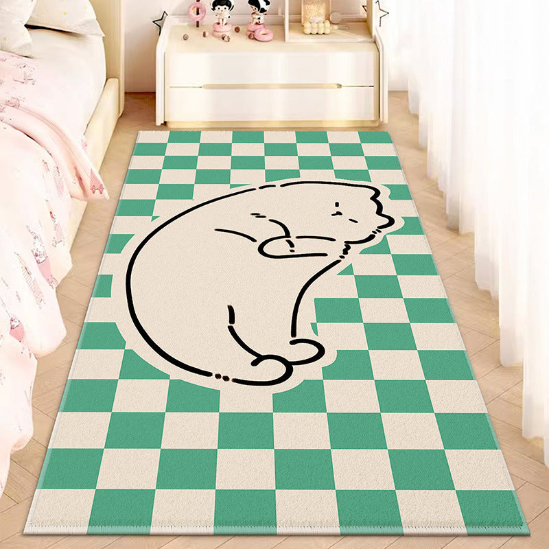 Cartoon Cute Animal Faux Cashmere Rug - product image 8