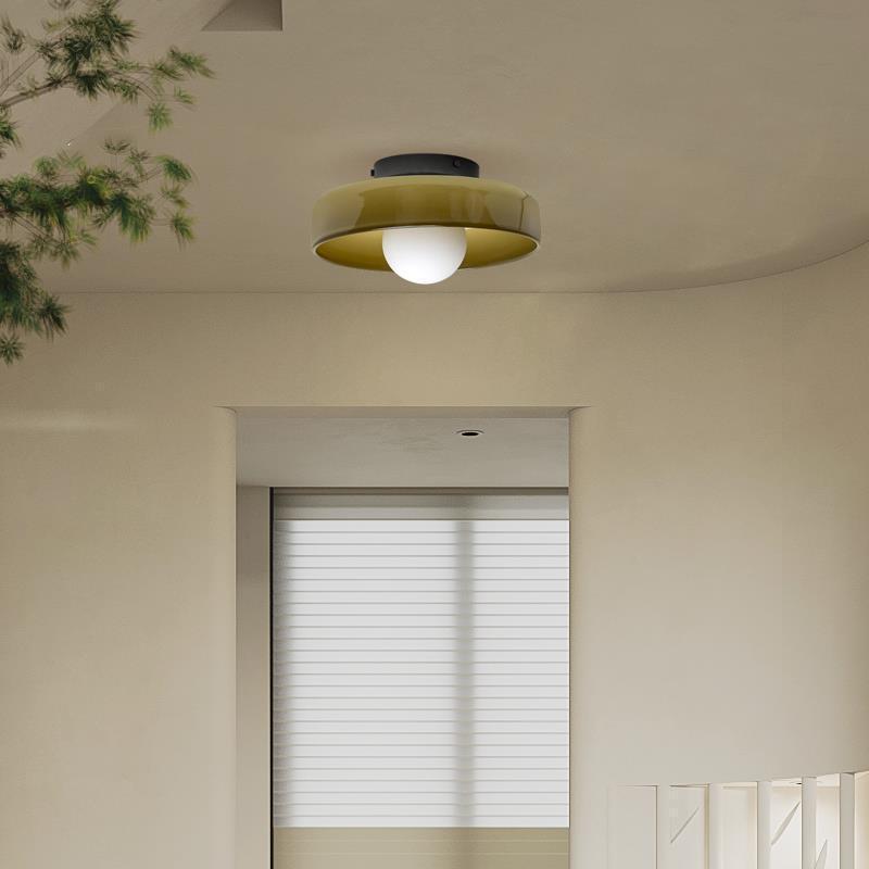 French Retro Glass Ceiling Light - product image 4