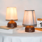 Rechargeable Fabric Bedside Table Lamp