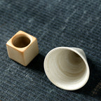 Stoneware Espresso Cup Creative With Base Vintage Ceramic - product image 3