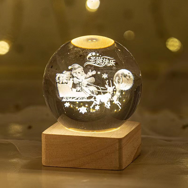 3D Planet Crystal Ball Night Light - product image 27
