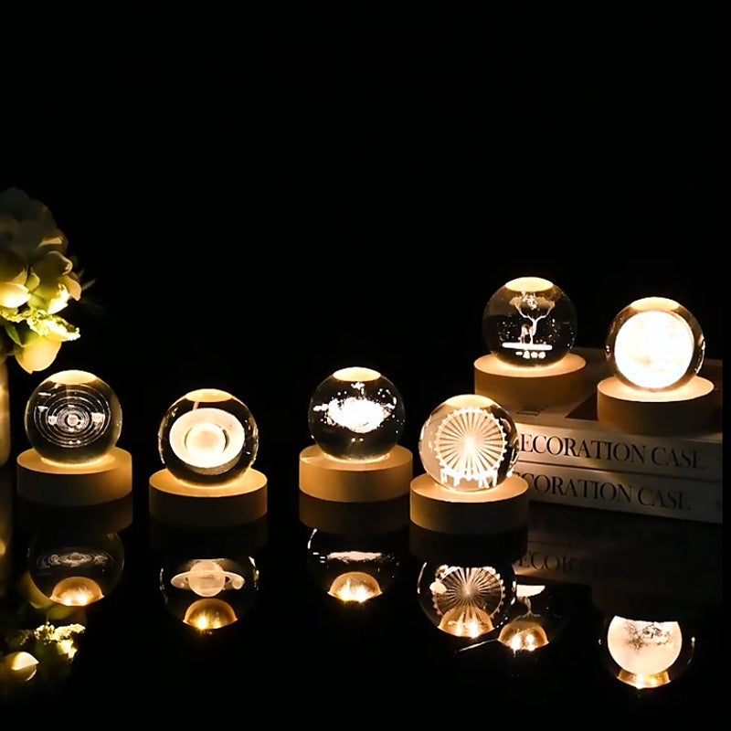 Crystal Ball Projection Night Light