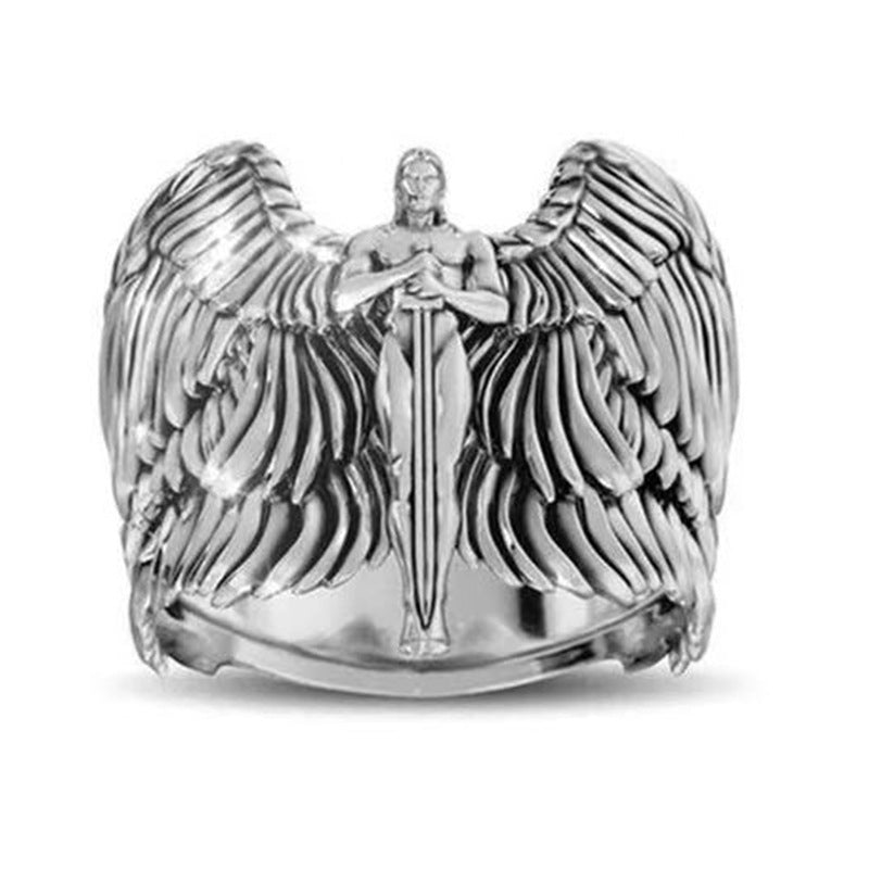 Men's Angel Vintage Ring - product image 4