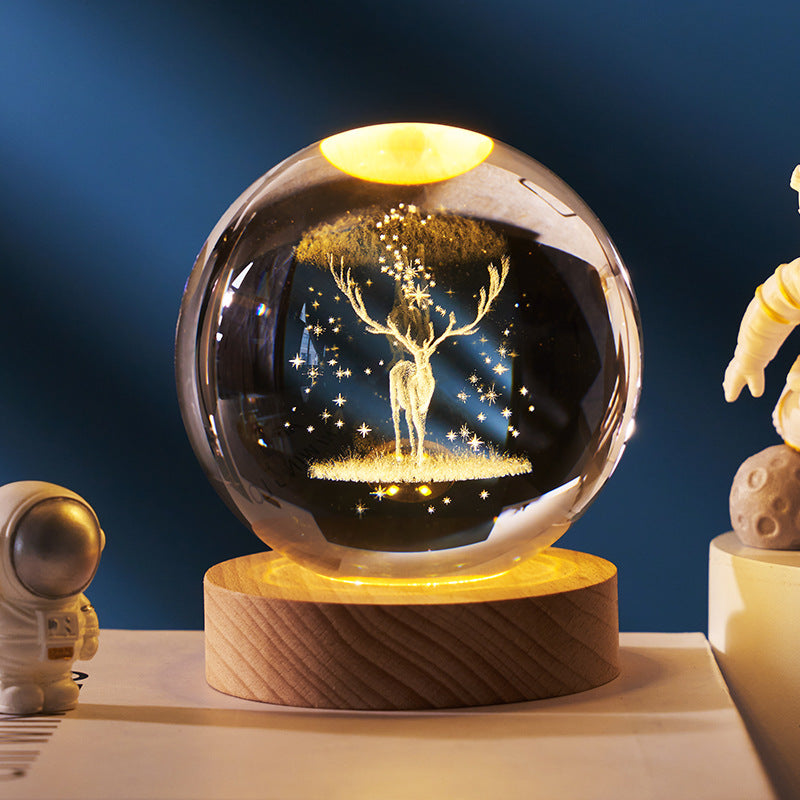 3D Planet Crystal Ball Night Light - product image 16