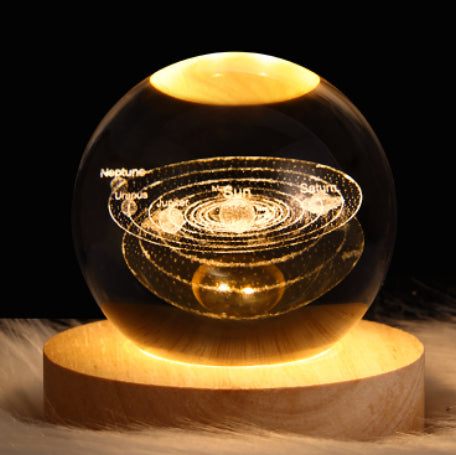 Crystal Ball Projection Night Light