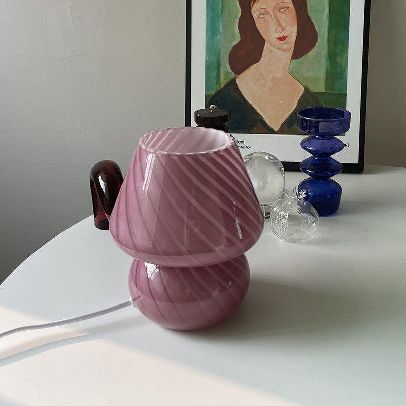 Retro Glass Bedside Table Lamp - product image 3