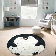 Black and white penguin