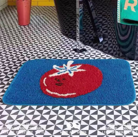 Retro-style Atmospheric Rug, Instagram-worthy Bedroom Bedside Rug