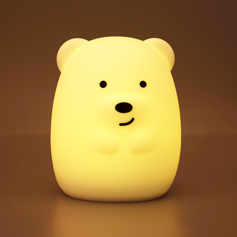 Remote-Control Silicone Tap Night Light