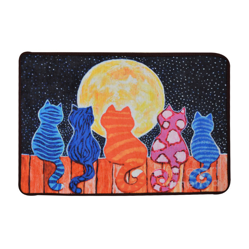 Cute Cat Entrance Doormat Living Room Rug - product image 10