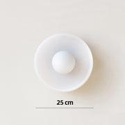 White 25cm Ceiling Lamp