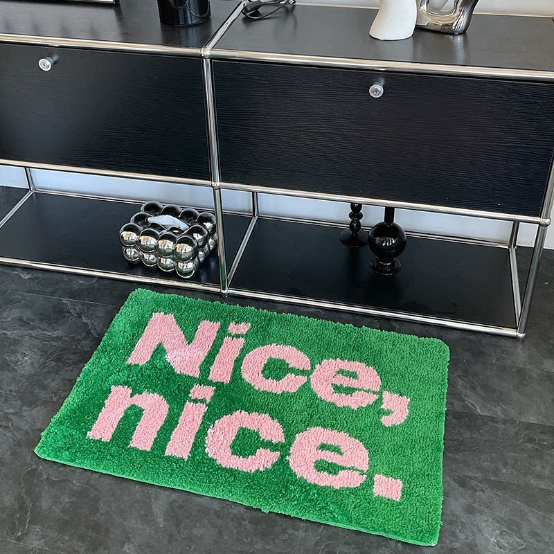 Flocked Floor Mat - Absorbent Bathroom Rug and Bedside Rug for Home - product image 3
