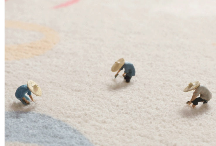 Cartoon Round Thickened Lovely Bedroom Rug - product image 4