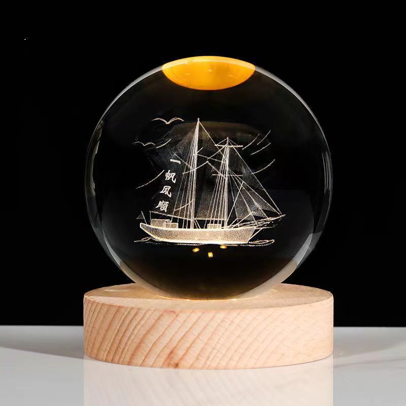 3D Planet Crystal Ball Night Light - product image 23