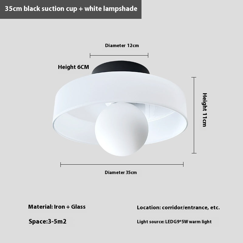 French Retro Glass Ceiling Light - product image 11