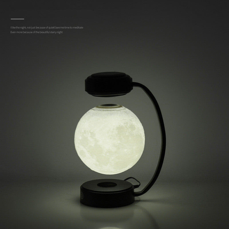 Magnetic Levitating 3D Moon Lamp