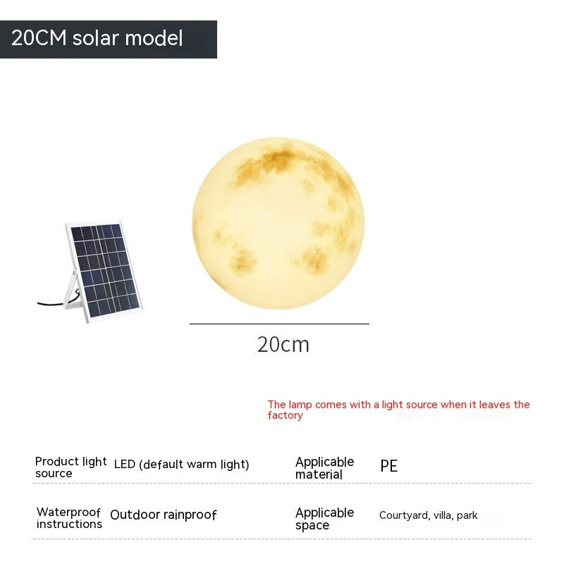 Waterproof Outdoor Moon Light