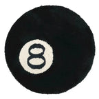 Halloween 8-Ball Round Accent Rug