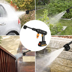 6-in-1 Cordless Pressure Washer with 2 Batteries