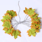 Artificial Maple Leaf LED String Lights