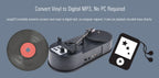 EZCAP613 Vinyl-to-MP3 Record Player