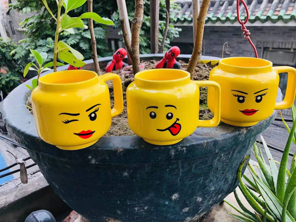 Cute Expression Ceramic Mug 250ml