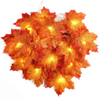 Artificial Maple Leaf LED String Lights