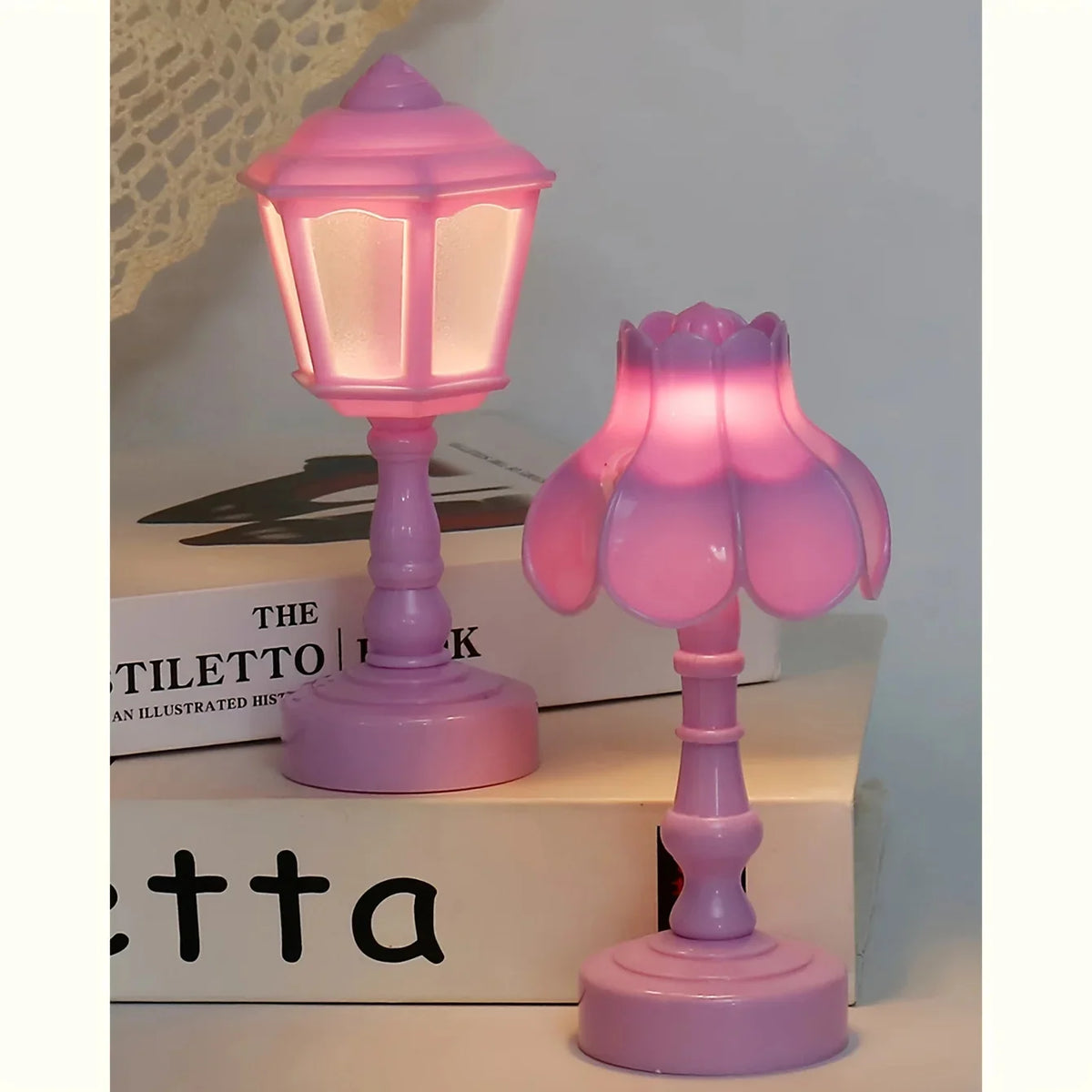 Geometric Flower Bud LED Table Lamp