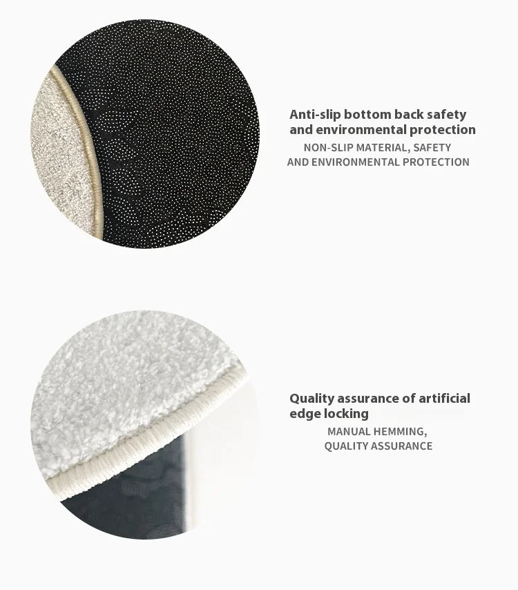 Cute Bear Imitation-Cashmere Floor Mat