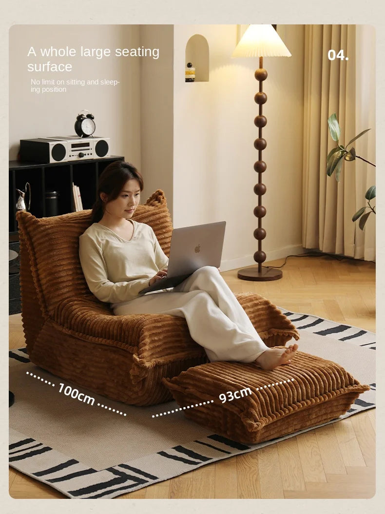 Caterpillar-Style Single Sofa Bed